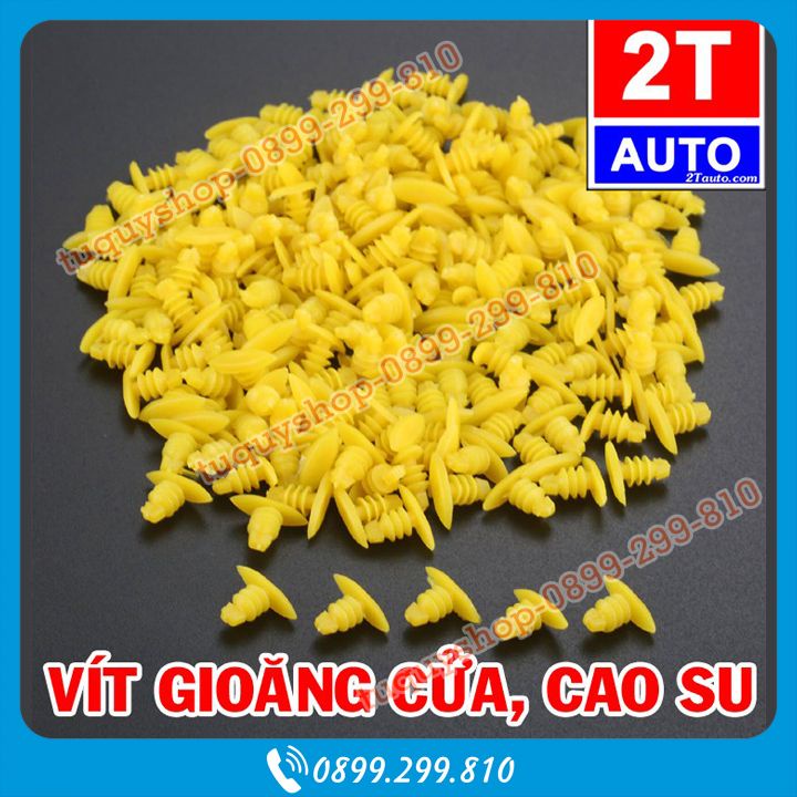 CHỐT VÍT NHỰA CHUYÊN DỤNG CHO GIOĂNG CỬA Ô TÔ XE HƠI, SKU:154