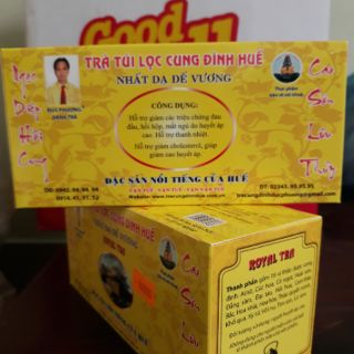 Trà túi lọc cung đình Huế Đức Phượng gói 150gr