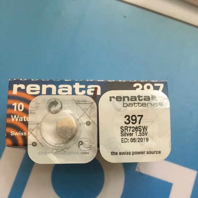 Pin Renata 397 SR726SW SR726 726 vỉ 1 viên chính hãng
