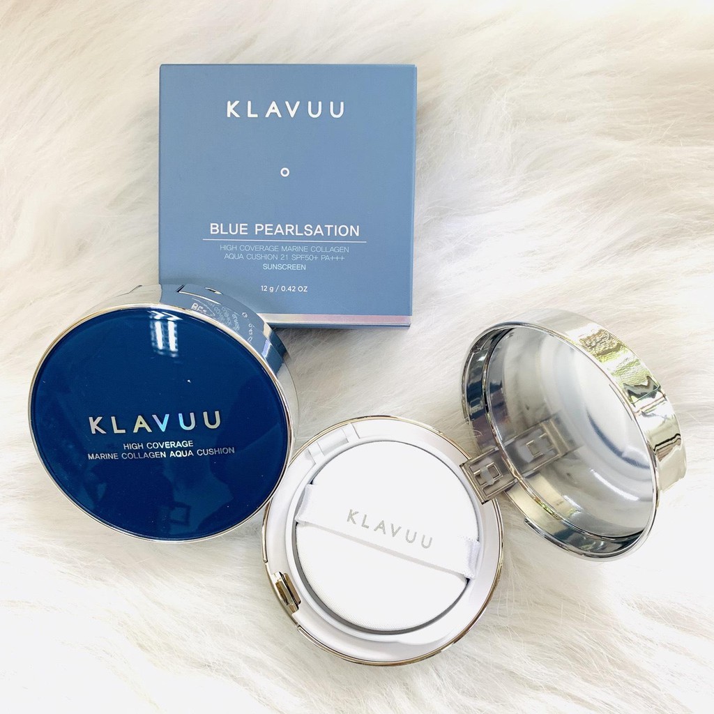 Phấn nước ngọc trai Klavuu Cushion Pearlsation Hight Coverage