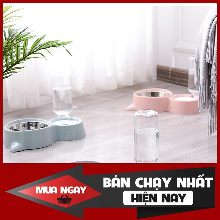 Bát Ăn Đôi Tai Mèo Cao Cấp Cho Thú Cưng