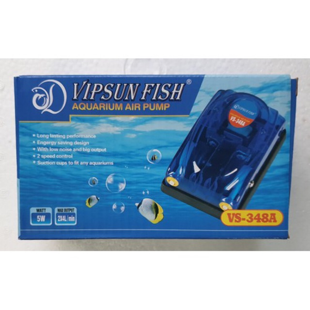 Máy sủi oxi Vipsun 348a – 2 vòi