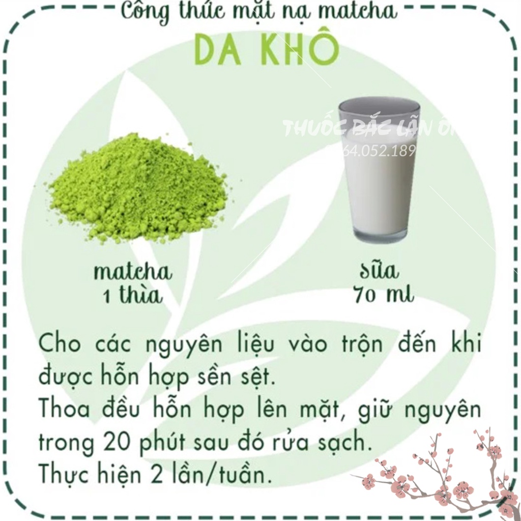 Set 10 loại bột dưỡng da dành cho da khô (Bột hữu cơ, mask tự nhiên, cấp ẩm, bổ sung vitamin) - Thuốc Bắc Lãn Ông