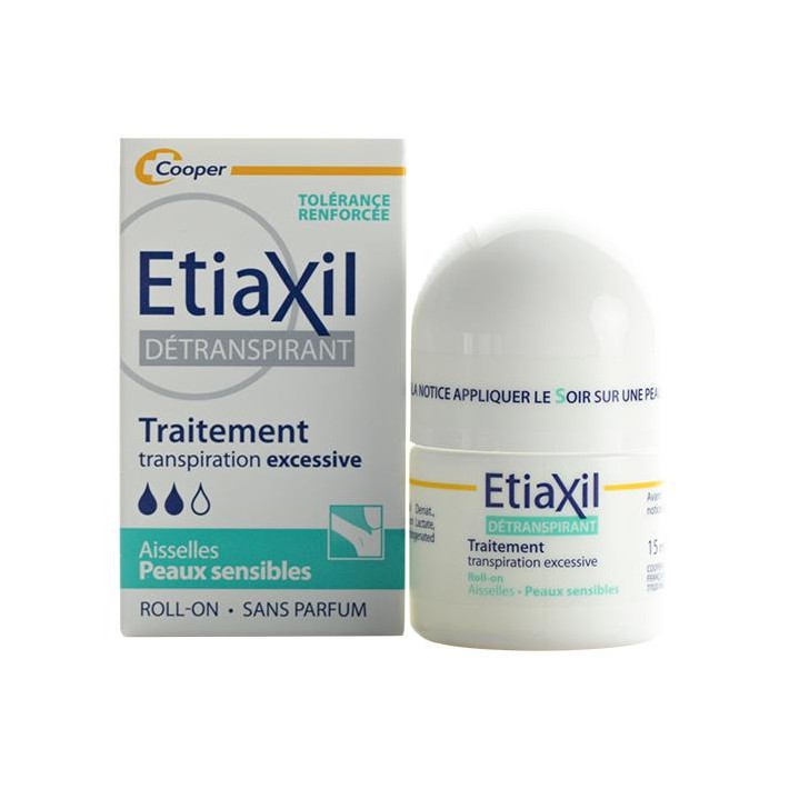 Lăn khử mùi Etiaxil ngăn ngừa mùi và mồ hôi vùng cánh 15ml dành cho từng loại da