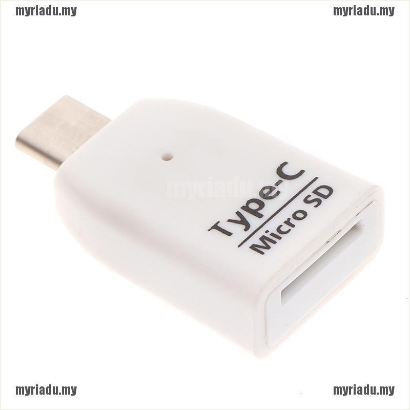 Đầu Đọc Thẻ Nhớ Mini Type C Micro Tf Otg Usb 3.1