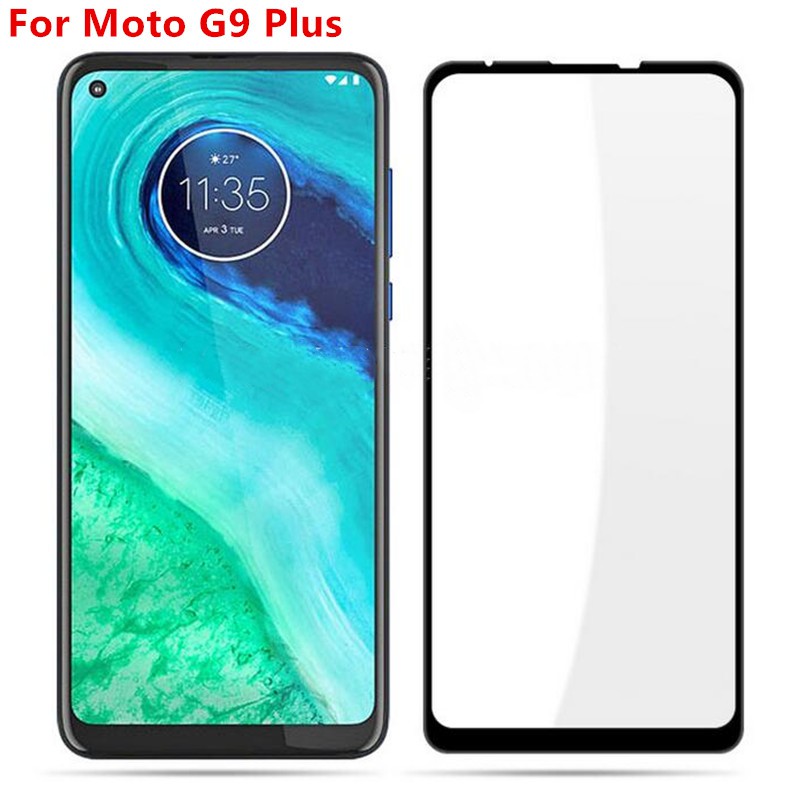 Kính Cường Lực Toàn Màn Hình Cho Motorola Moto G9 Play Plus + G9Play G9Plus