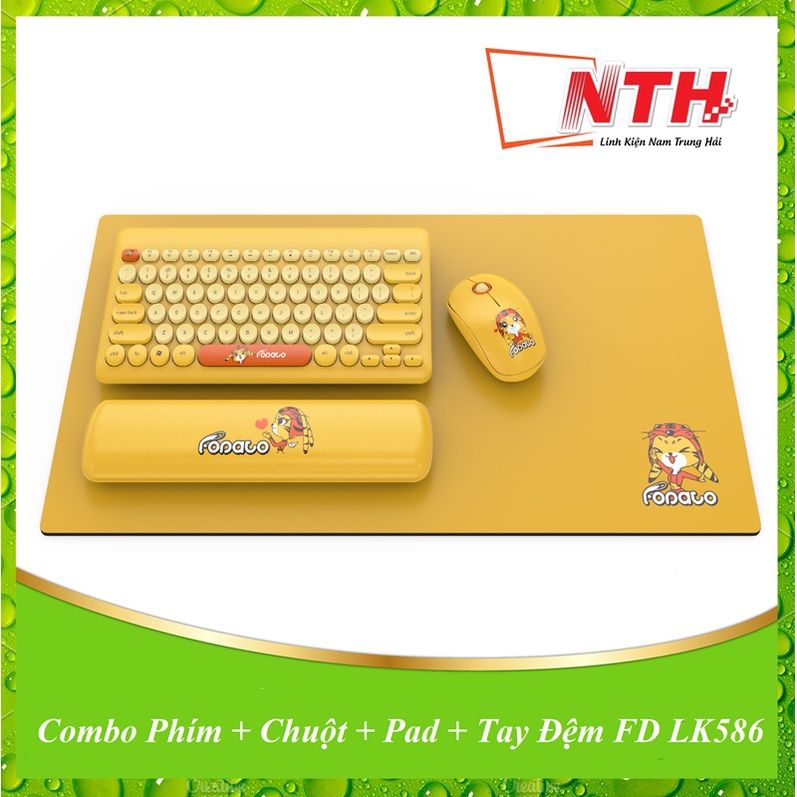 Combo Ko Dây FD LK586 (Kèm Pad và tay đệm)