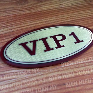 Biển số phòng VIP