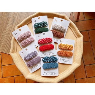 Set kẹp tóc bé gái dễ thương phong cách hàn quốc