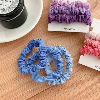 Set Scrunchies 3 Dây Buộc Tóc Màu