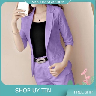 Sét bộ vest 3 món cao cấp - hàng nhập