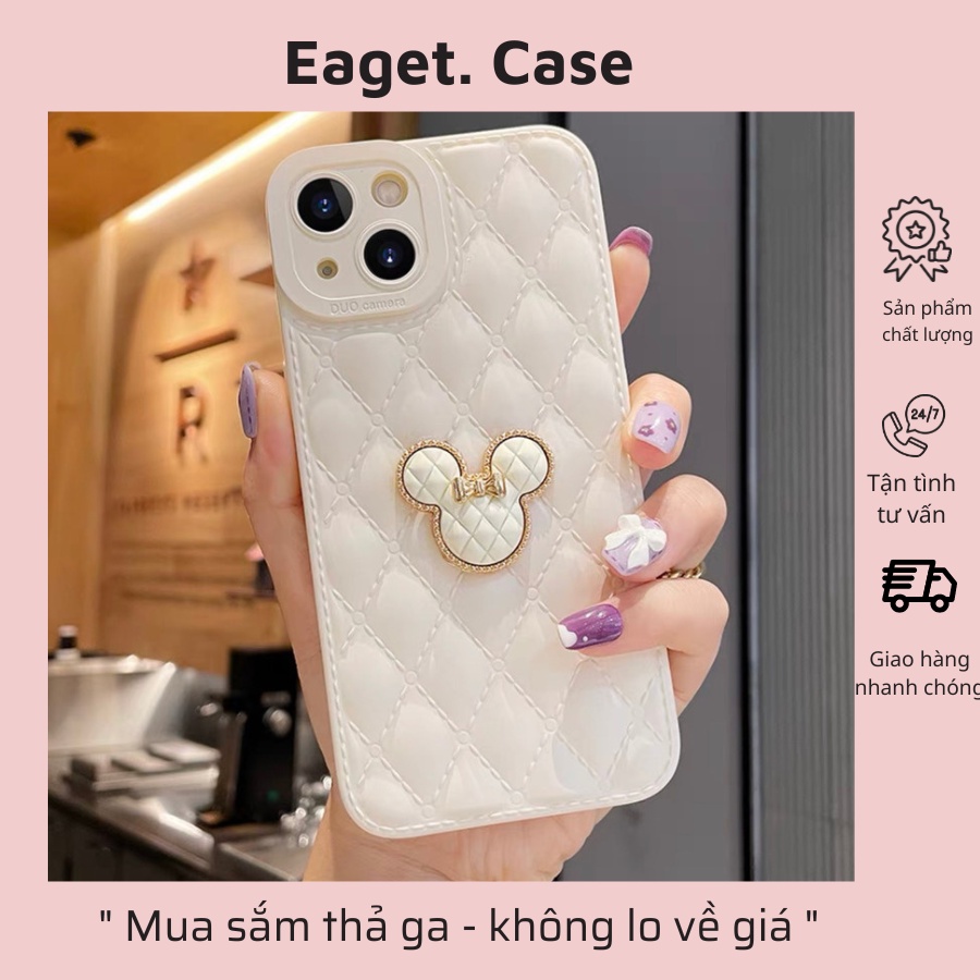 Ốp lưng mickey dành cho IP silicon mềm cao cấp chống rơi