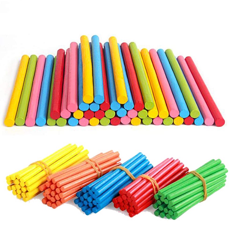 Children'S Educational Toys Arithmetic Stick Count Wooden Kids Toys Counting