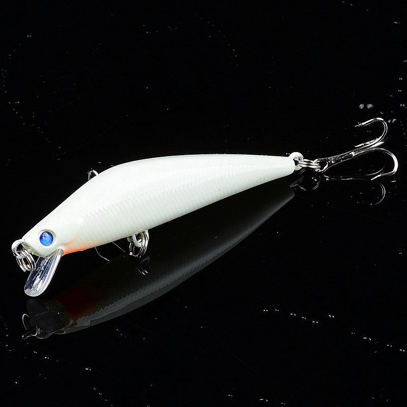 Mồi Câu Cá Giả Dạ Quang Kích Thước 8cm Trọng Lượng 8g