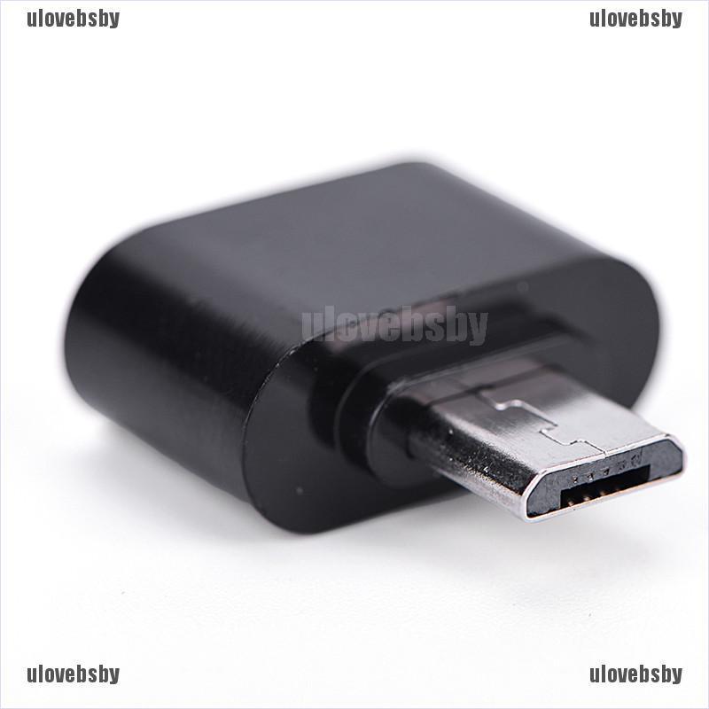 【ulovebsby】Mini OTG Cable USB OTG Adapter Micro USB to USB Converter for Table