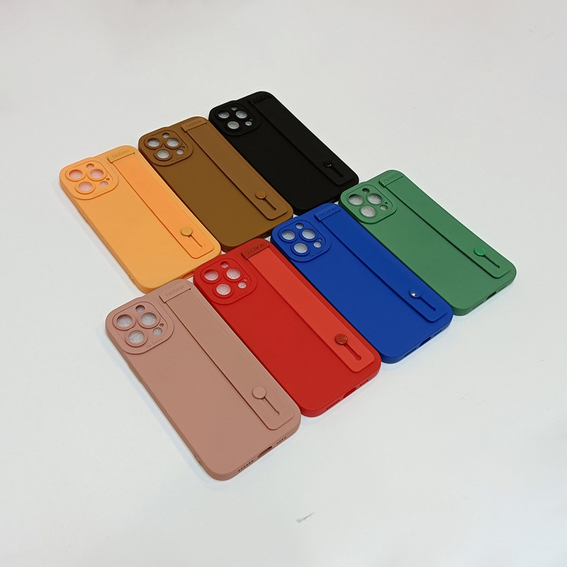 Ốp điện thoại có dây đeo chống sốc cho IPHONE 11 12 PRO MAX X XR XS MAX 7 8 PLUS