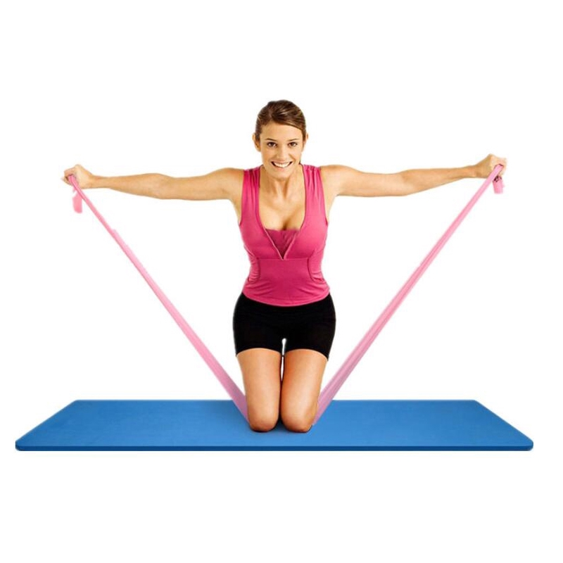 Dây Cao Su Co Giãn 1.5m Kháng Lực Tốt Dùng Tập yoga / gym