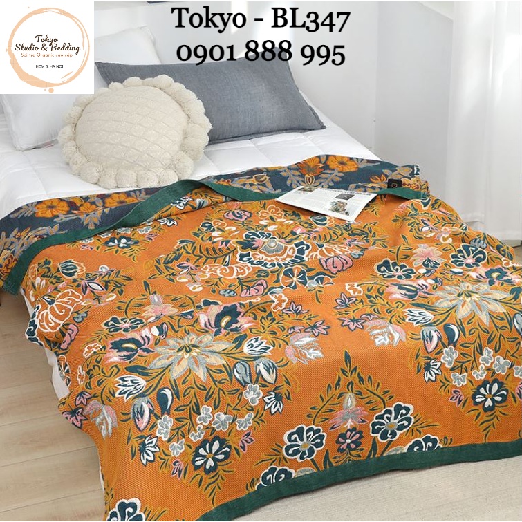 S92_Chăn Xô Organic Cotton Dòng Cao Cấp