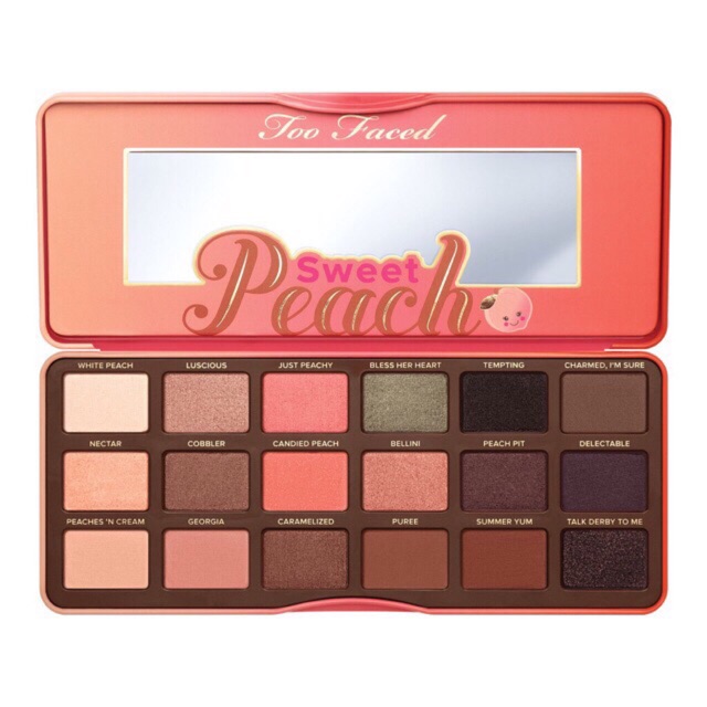 BẢNG PHẤN MẮT TOO FACED SWEET PEACH