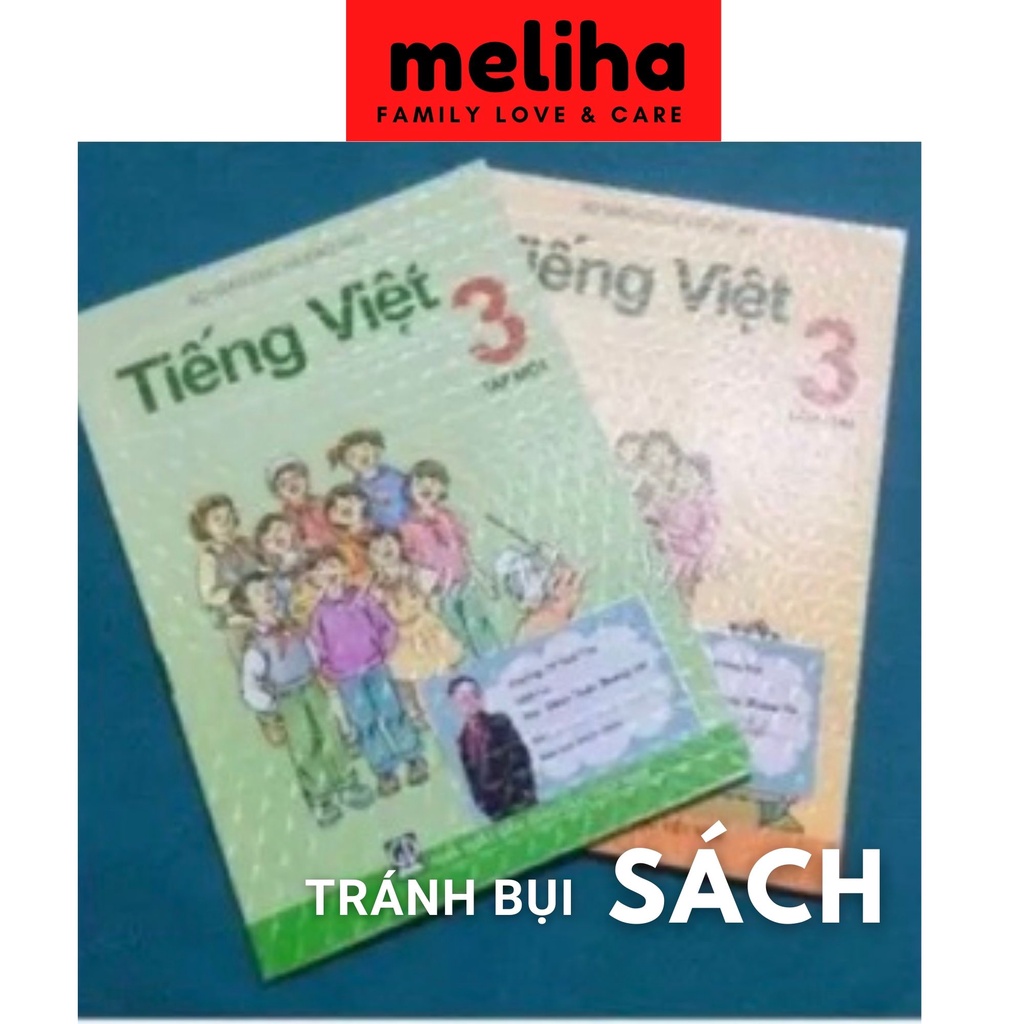 Bao tập vở sách giáo khoa, bảo vệ sách tập, sách luyện thi