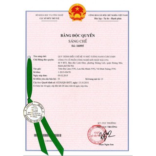 LIQUID NANO CURCUMIN OIC - Dung dịch Curcumin