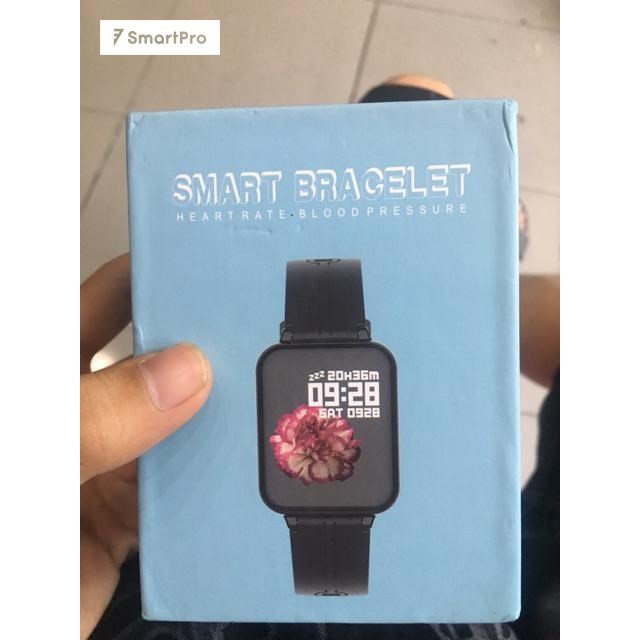 B57 Đồng Hồ Thông Minh ⌚ [Giá Hủy Diệt]] ⌚ Smartwatch Dạng Vòng Tay - Theo Dõi Sức Khỏe - Đo Nhịp Tim - Chống Thấm Nước