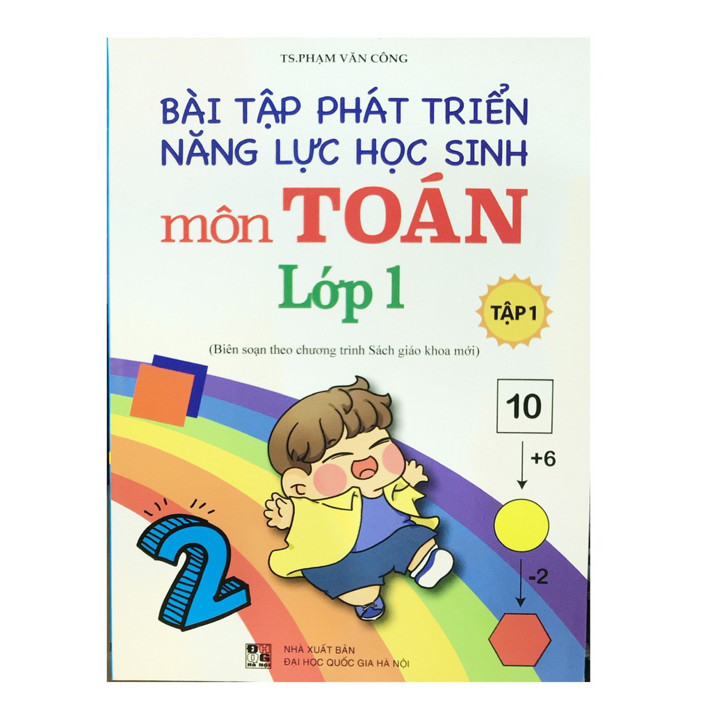 Sách - Bài tập phát triển năng lực học sinh môn toán lớp 1 tập 1