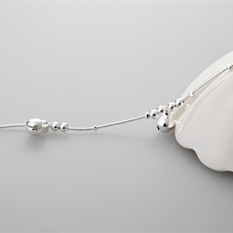 Suxinjewelry/Thời trang nữ 3 quả chuông 12 hạt Vòng tay sang trọng Vòng chân đi biển