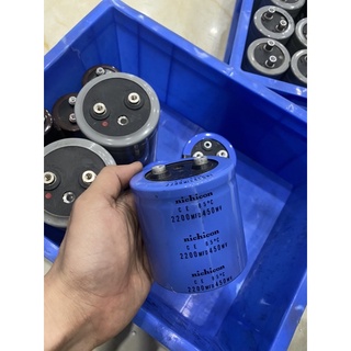Tụ 2200UF 400VDC Hoặc 450VDC Tháo Máy