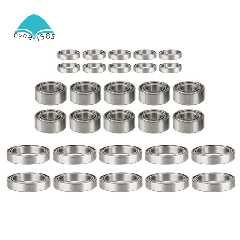 Set 30 Vòng Bi Thép Cho Xe Điều Khiển Từ Xa ZD Racing DBX-10 DBX10 10421-S 9102 1 / 10