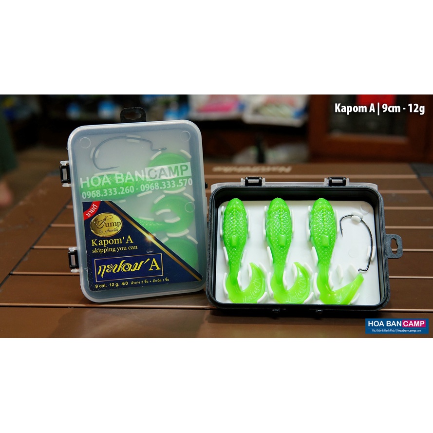 Mồi Mềm Skipping Kapom A | 9cm – 12g