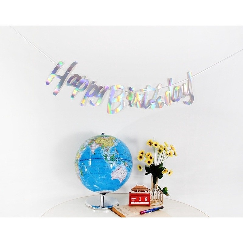Dây Cờ Chữ happy birthday Trang Trí Tiệc Sinh Nhật