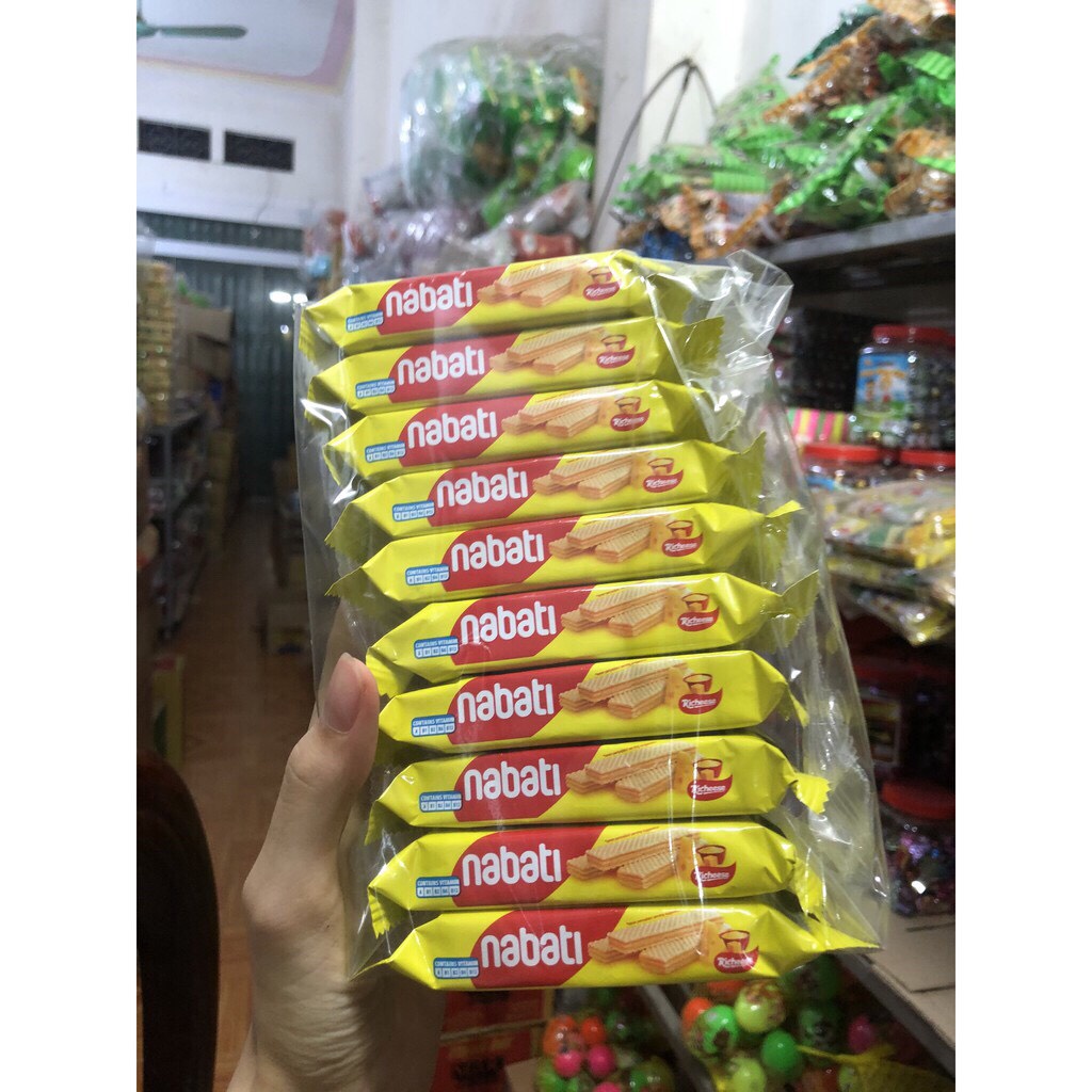 Lốc 10 gói bánh nabati phô mai