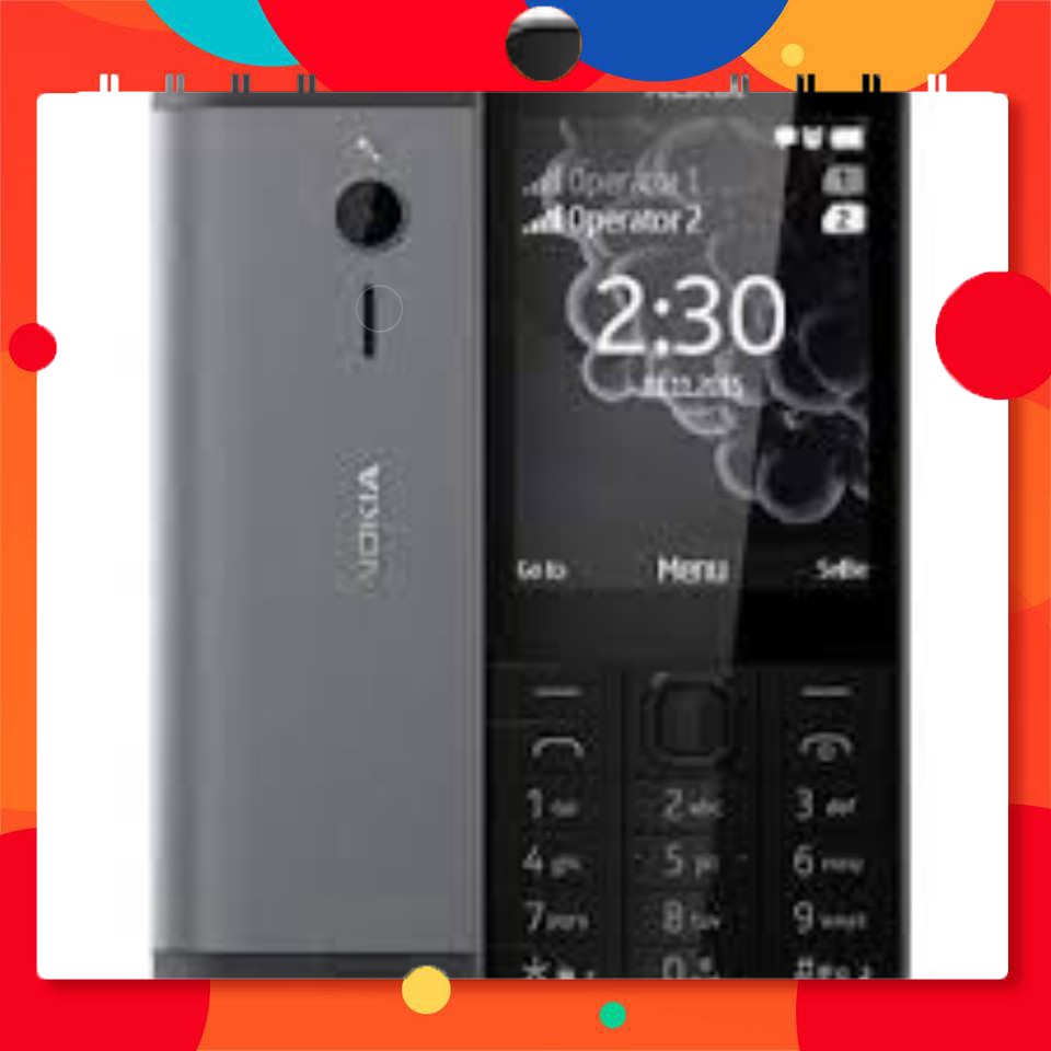 Điện thoại nokia 230 2 sim pin khủng giá rẻ