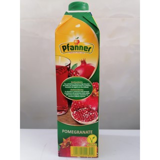 [1 Lít – Lựu] Nước ép trái cây [Austria] PFANNER Pomegranate Juice (nvt-hk)