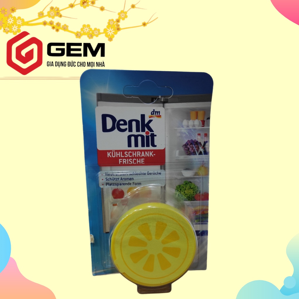 Sáp khử mùi tủ lạnh DENKMIT - hương Táo