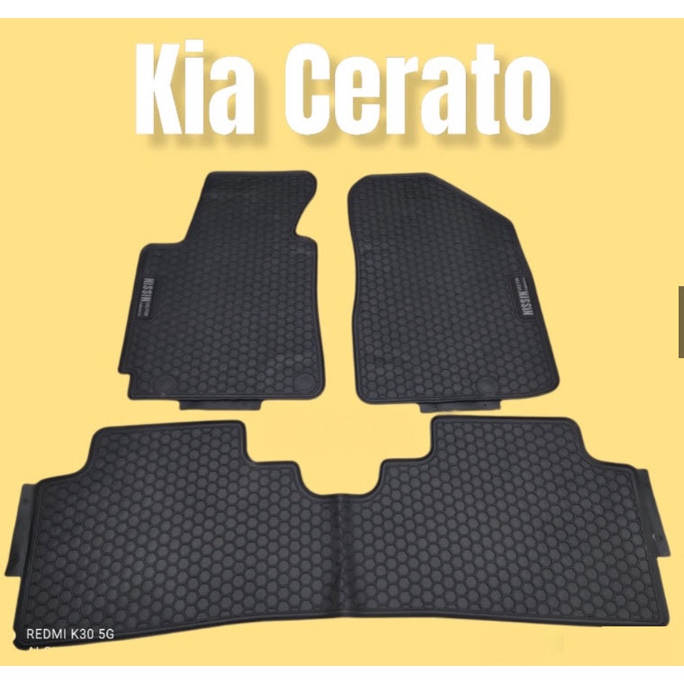 Thảm lót sàn cao su Kia Cerato 2019-2021, Kia K3 2022