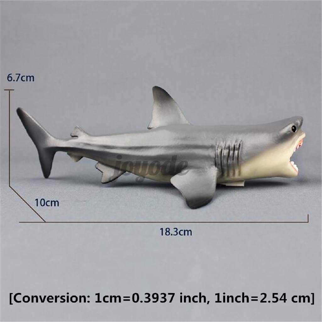 Megalodon Prehistoric Shark Ocean Animal Model Toy Education Figure Kids Gift