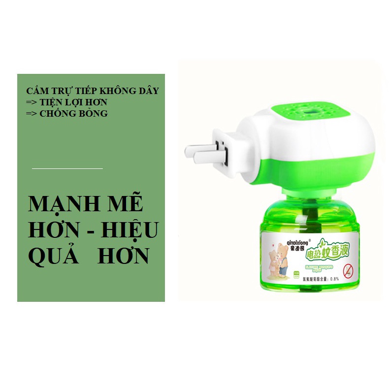 [LOẠI MẠNH] Tinh Dầu Đuỗi Muỗi ELECTRIC GẤU