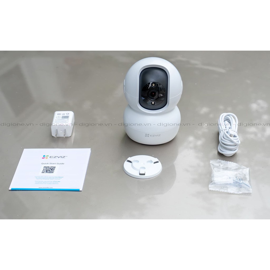 Camera EZVIZ TY2 1080P CS-TY2-B0-1G2WF - Camera quay quét 360 - Đàm thoại 2 chiều - Hỗ trợ thẻ nhớ - Hàng chính hãng