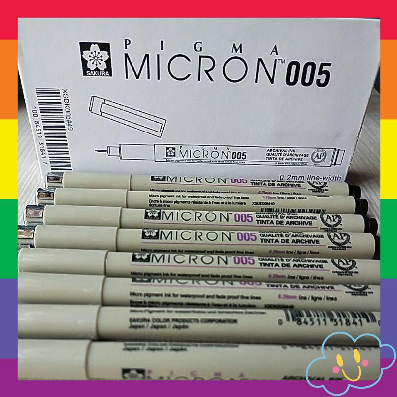 Bút Kẻ Lằn Chìm Micron 005 - Phụ Kiện Ráp Gundam