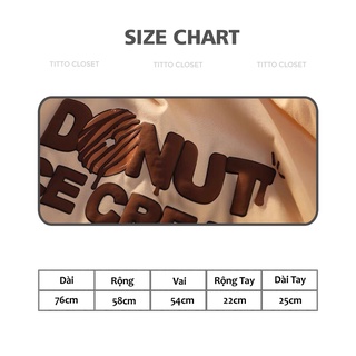 Áo Phông Form Rộng Donut - Titto Closet