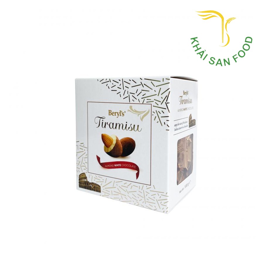 Socola Almond Tiramisu White Hộp 100g