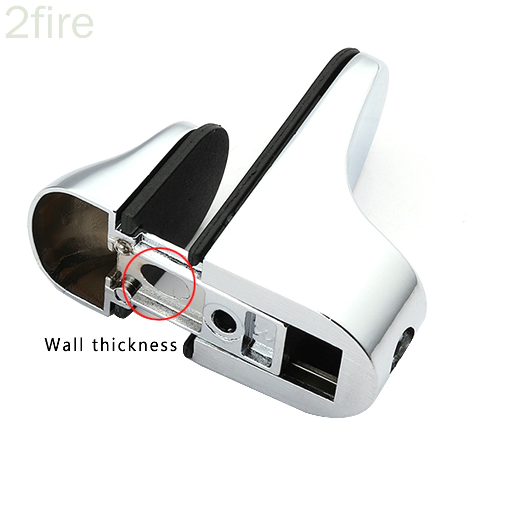 Set 2 kẹp kính gắn tường 3-20mm