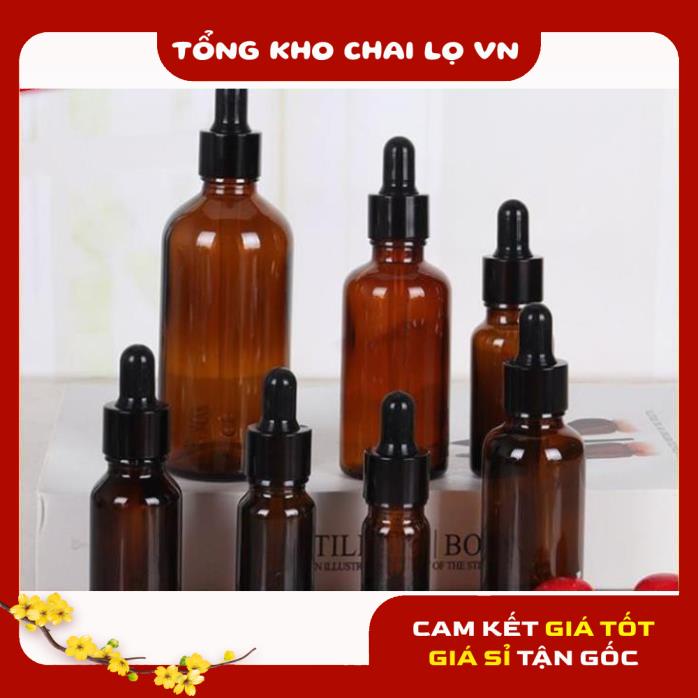 [SIÊU RẺ] [5ml,10ml] Chai lọ đựng tinh dầu bóp giọt Khoen Đen , lọ chiết serm , chai lọ chiết mỹ phẩm , phụ kiện du lịch