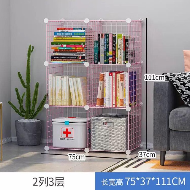 KỆ TỦ LƯỚI GHÉP SẮT ĐA NĂNG
