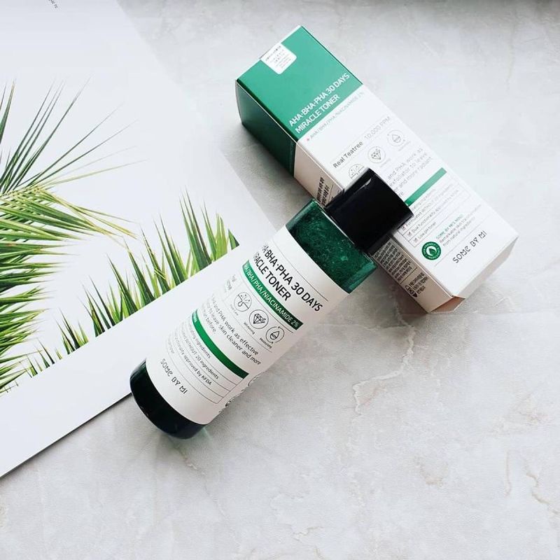Bộ chăm sóc da SOMEBYMI AHA-BHA-PHA 30 Days Miracle Toner  150ml +Miracle Serum 150ml