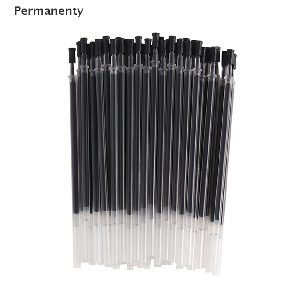 Set 10 Ruột Bút Mực Gel 0.38mm Màu Đen / Xanh Đỏ