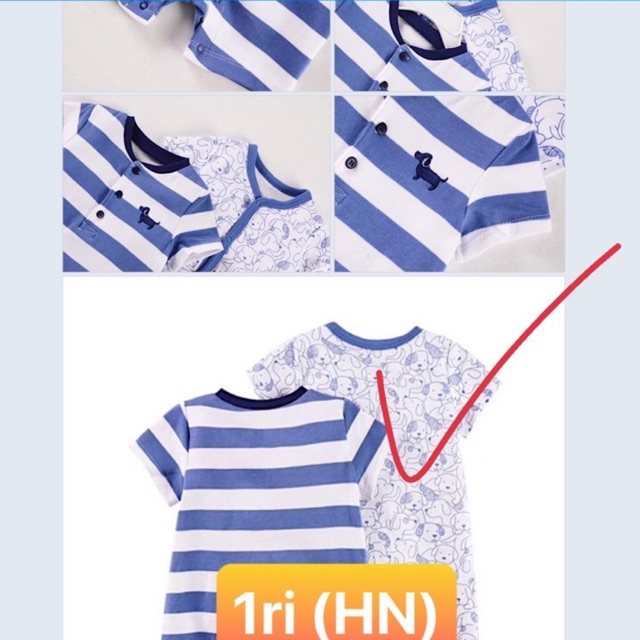 Sét body xanh kẻ