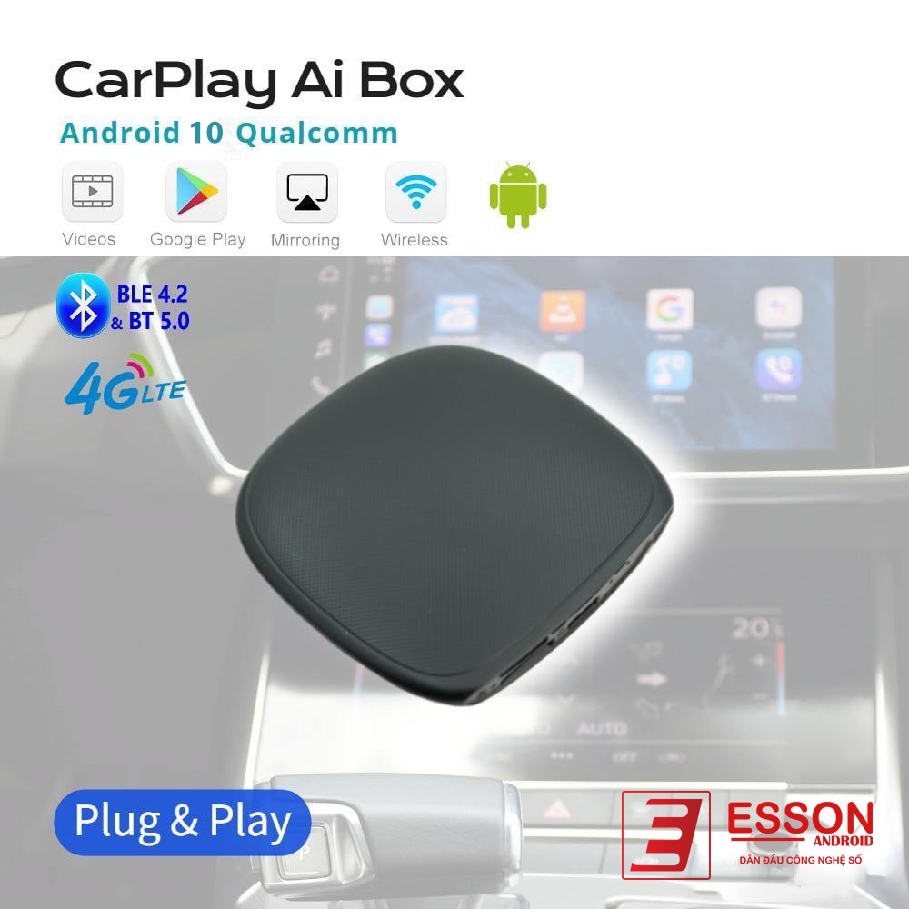 Carplay AI Box ESSON - Android Box  4GB/64GB Cho Ô Tô